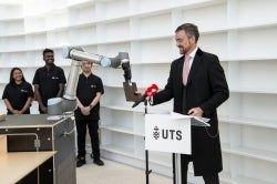 Our first book delivered by robot