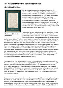 The Whitmont Collection: A review by Michael Stillman