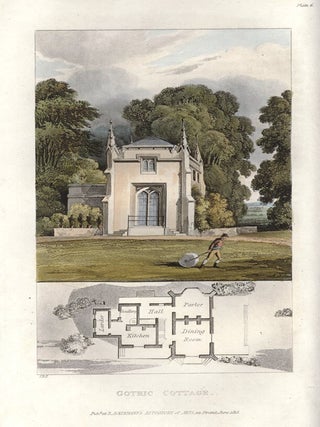 Item #2802508 Rural Residences, consisting of a series of designs for cottages, decorated...