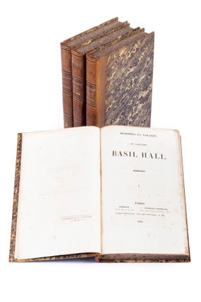 Item #2905359 Memoires et Voyages du Capitaine Basil Hall. Basil HALL
