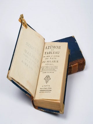 Item #3005363 Azémor ou Tableau des Moeurs et Coutumes du Pays de Solamir. François...