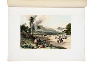 Item #3110058 A Series of Lithographic Drawings, from Sketches in New Zealand…. Commander...