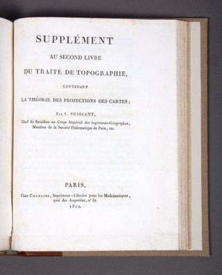 Traité de Topographie, d'arpentage et de nivellement … [and] Supplément au second livre du Traité de Topographie…