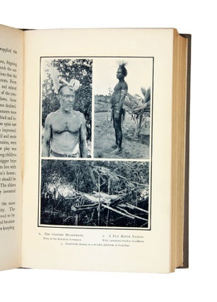 Item #3602338 Among Papuan Headhunters. An account of the manners & customs of the old Fly River...