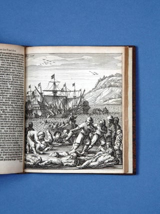 De rampspoedige scheepvaart der Franschen naar Oostindien. Onder't beleit van de Heer Generaal Augustyn van Beaulieu, met drie Schepen, uit Normandyen.