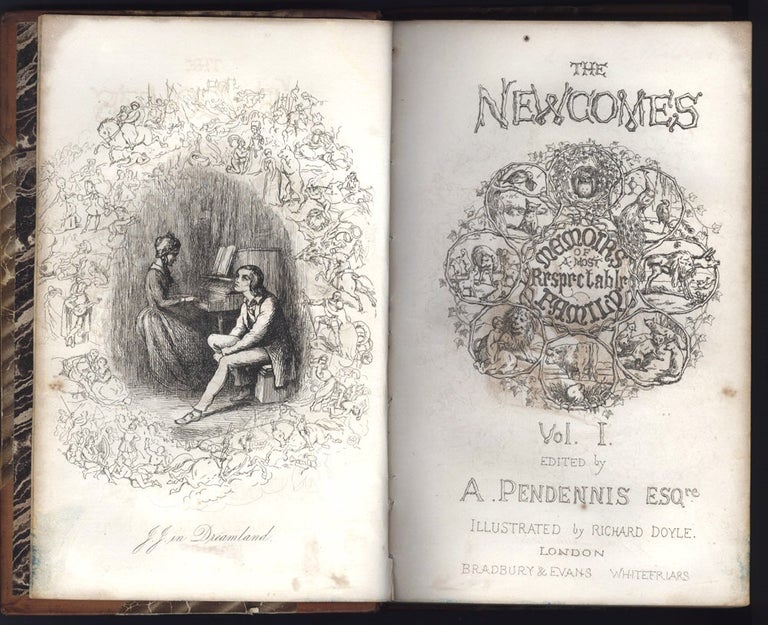 Item #3605548 The Newcomes. Memoirs of a most respectable family. William Makepeace THACKERAY.