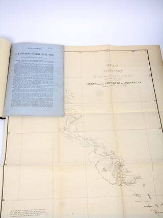 Item #3710490 J.M. Stuart's Exploration, 1860 Ordered by the House of Assembly to be printed, 7th...