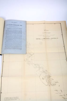 Item #3710490 J.M. Stuart's Exploration, 1860 Ordered by the House of Assembly to be printed, 7th...
