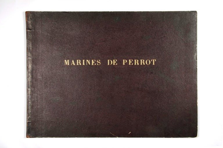 Item #3808814 Etudes de marines dessinées d'aprés nature et lithographiées par Ferd. Perrot. SHIPBUILDING, Ferdinand PERROT.