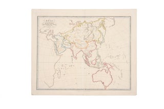 Item #3809889 Asia for the Elucidation of the Abbé Gaultier's Geographical Games. Abbé...
