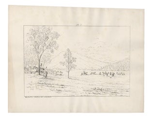 Item #3812956 Ten lithographs views from the series "Fifteen Views of Australia in 1845 by...