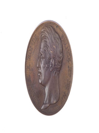 Item #3903104 Medal for the departure of the first voyage of the Astrolabe. DUMONT D'URVILLE,...