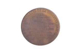 Medal for the departure of the first voyage of the Astrolabe.