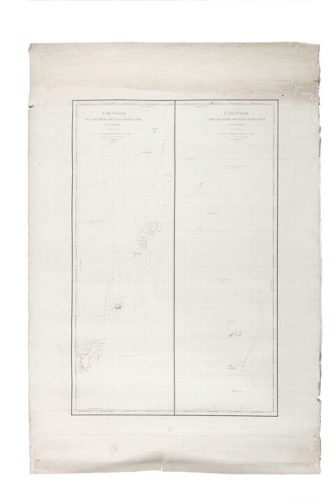 Item #3912504 Carte Générale de l'Archipel des îles Mariannes…. MARIANAS, Louis-Isidore DUPERREY.