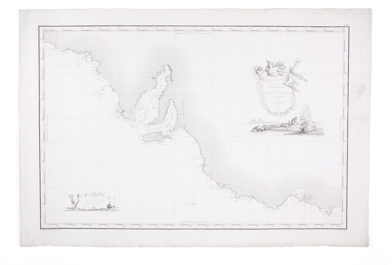 Item #3912509 Carte Générale de la Terre Napoléon. BAUDIN, Louis de FREYCINET.