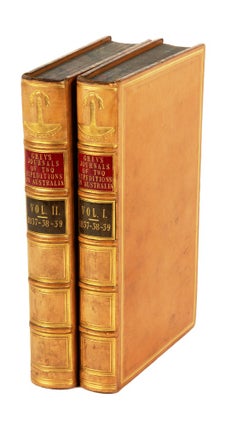 Item #4001583 Journals of Two Expeditions of Discovery in North-West and Western Australia,...