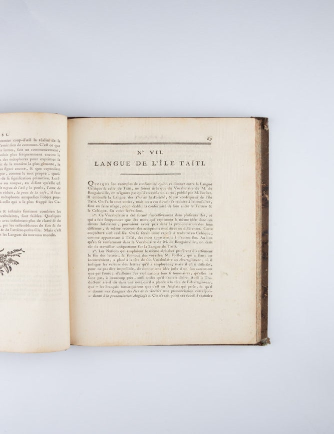 Item #4002668 Observations Fondamentales sur les Langues Anciennes et Modernes; ou prospectus de l'ouvrage intitule la langue primitive conservee. Jacques LE BRIGANT.