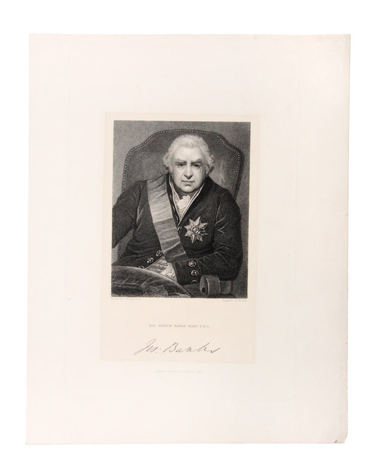 Item #4007944 Sir Joseph Banks, Bart P.R.S. T. PHILLIPS, After.