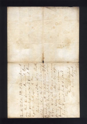 Autograph letter signed "Sydney" regarding the transfer of a young lieutenant.