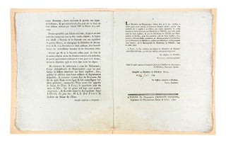 No. 608. Loi relative à M. de la Peyrouse, & à l'impression des Cartes par lui envoyées. Donnée à Paris, le 4 Mai 1791 [caption-title].