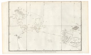 Item #4012365 Chart of the Friendly Islands. James COOK