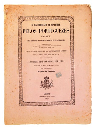 Descobrimento da Australia pelos Portuguezes em 1601…
