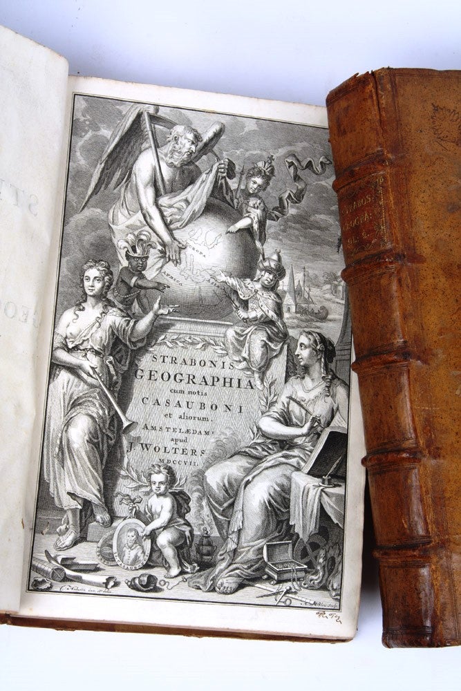 Item #4106607 Strabonis rerum Geographicarum Libri XVII. STRABO, Strabo of Amasia.