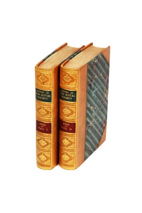 Item #4107605 A History of the Royal Society, with Memoirs of the Presidents…. ROYAL SOCIETY,...