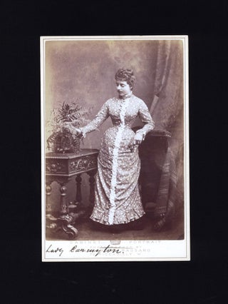 Item #4111703 Cabinet Portrait of "Lady Carington", wife of the Governor General of NSW. Lady...