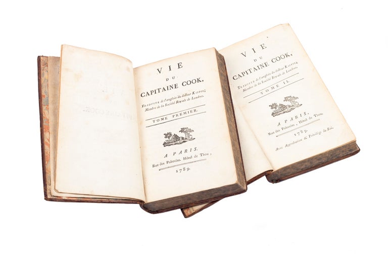 Item #4111714 Vie du Capitaine Cook, traduite de l'anglois du docteur Kippis, Membre de la Société Royale de Londres. Par M. Castera. COOK: LIFE, Andrew KIPPIS.