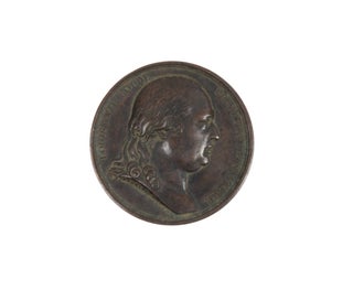 Item #4204892 Bronze Medal for the Voyage of the Uranie. Obverse: profile portrait of Louis...