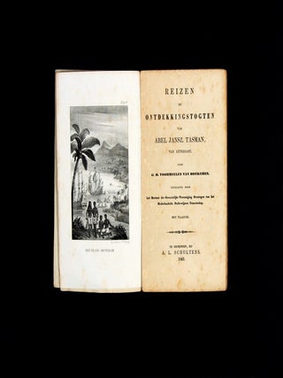 Item #4206965 Reizen en Ontdekkingstogten van Abel Jansz Tasman, van Lutkegast…. TASMAN, G. R....