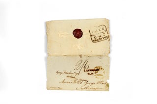 Manuscript letter and bill of loading from Fergusson & Co, Calcutta to George Ranken, Bathurst.