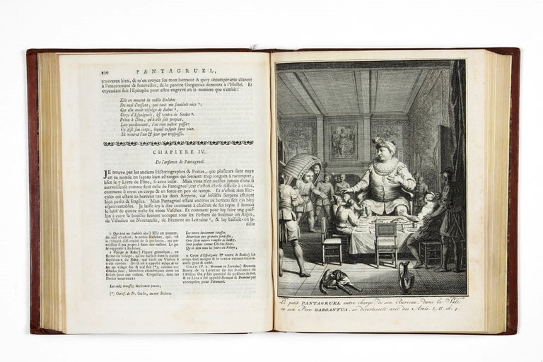 Item #4211247 Oeuvres de maitre François Rabelais avec remarques historiques et critiques de Mr. le Duchat. Nouvelle edition. François RABELAIS.