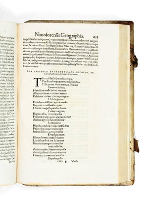 Dominici Marii Nigri Veneti Geographiae commentariorum libri XI: nunc primum in lucem magno studio editi… Una cum Laurentii Corvini novoforensis geographia. Et Strabonis epitome per D. Hieronymum Gemusaeum translata, quam adiecimus ut quo cum Marium hunc nostrum lector conferat, habeat.