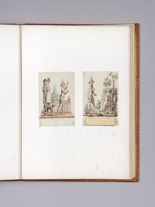 A late eighteenth, early nineteenth century album containing forty six fine watercolours.