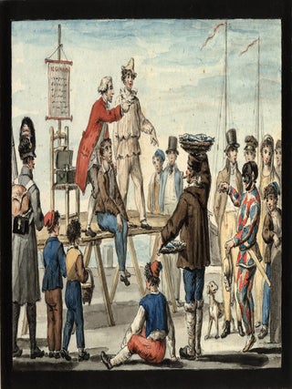 A late eighteenth, early nineteenth century album containing forty six fine watercolours.