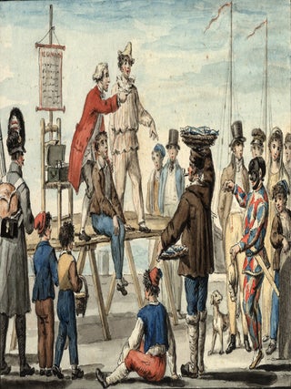 A late eighteenth, early nineteenth century album containing forty six fine watercolours.