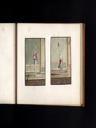A late eighteenth, early nineteenth century album containing forty six fine watercolours.