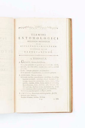 Enchiridion Historiae Naturalis inserviens, quo termini et delineationes ad Avium, Piscium, Insectorum et Plantarum adumbrationes intelligendas et concinnandas, secundum Methodum Systematis Linnaeani continentur…