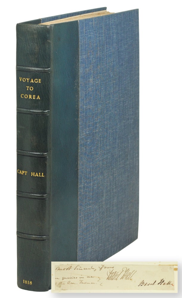 Item #4505636 Account of a Voyage of Discovery to the West Coast of Corea, and the Great Loo-Choo Island; with an Appendix, Containing Charts and Various Hydrographical and Scientific Notices. And a Vocabulary of the Loo-Choo, by H.J. Clifford, Esq. Basil HALL.