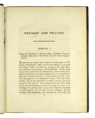 Voyages and Travels in Various Parts of the World, during the years 1803, 1804, 1805, 1806 and 1807.