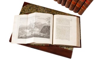 Item #5000614 A complete set of the three official voyage accounts. Captain James COOK