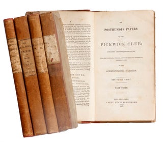 Item #5000622 The Posthumous Papers of the Pickwick Club, edited by "Boz" Charles DICKENS