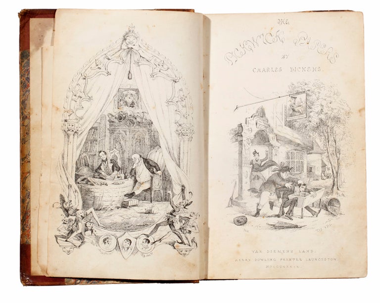 Item #5000623 The Posthumous Papers of the Pickwick Club. By Charles Dickens. With illustrations, after Phiz. Charles DICKENS.