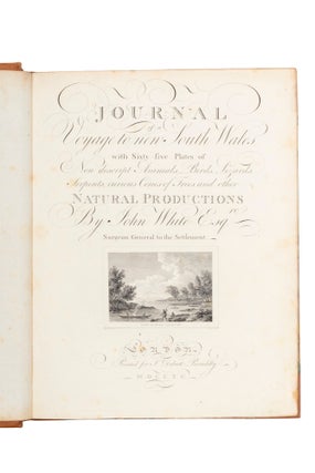 Item #5000662 Journal of a Voyage to New South Wales with sixty-five plates of nondescript...