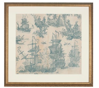 Item #5000822 A decorated French textile. VOYAGE IMAGES