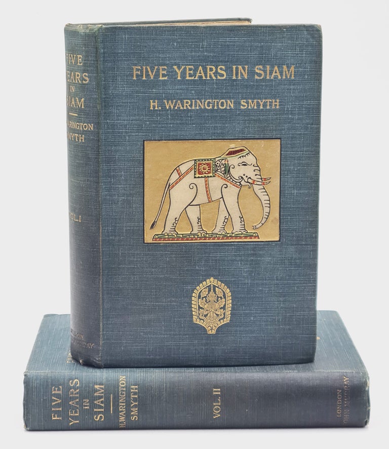 Item #5000845 Five Years in Siam from 1891 to 1896. H. Warington SMYTH.