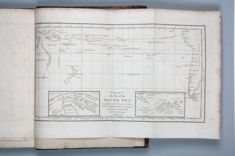 Item #5000944 Discoveries of the French in 1768 & 1769, to the South-East of New Guinea, with the subsequent visits to the same lands by English Navigators, who gave them new names. To which is prefixed, an historical abridgment of the voyages and discoveries of the Spaniards in the same seas. Charles Pierre Claret de FLEURIEU.