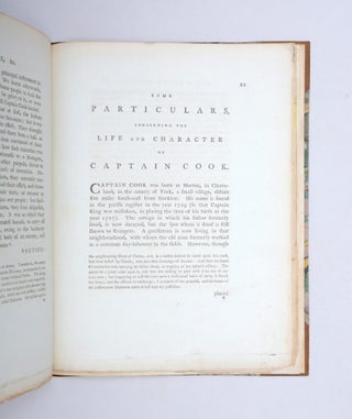 A Narrative of the Death of Captain James Cook. To which are added some Particulars, concerning his Life and Character. And Observations respecting the Introduction of the Venereal Disease into the Sandwich Islands.